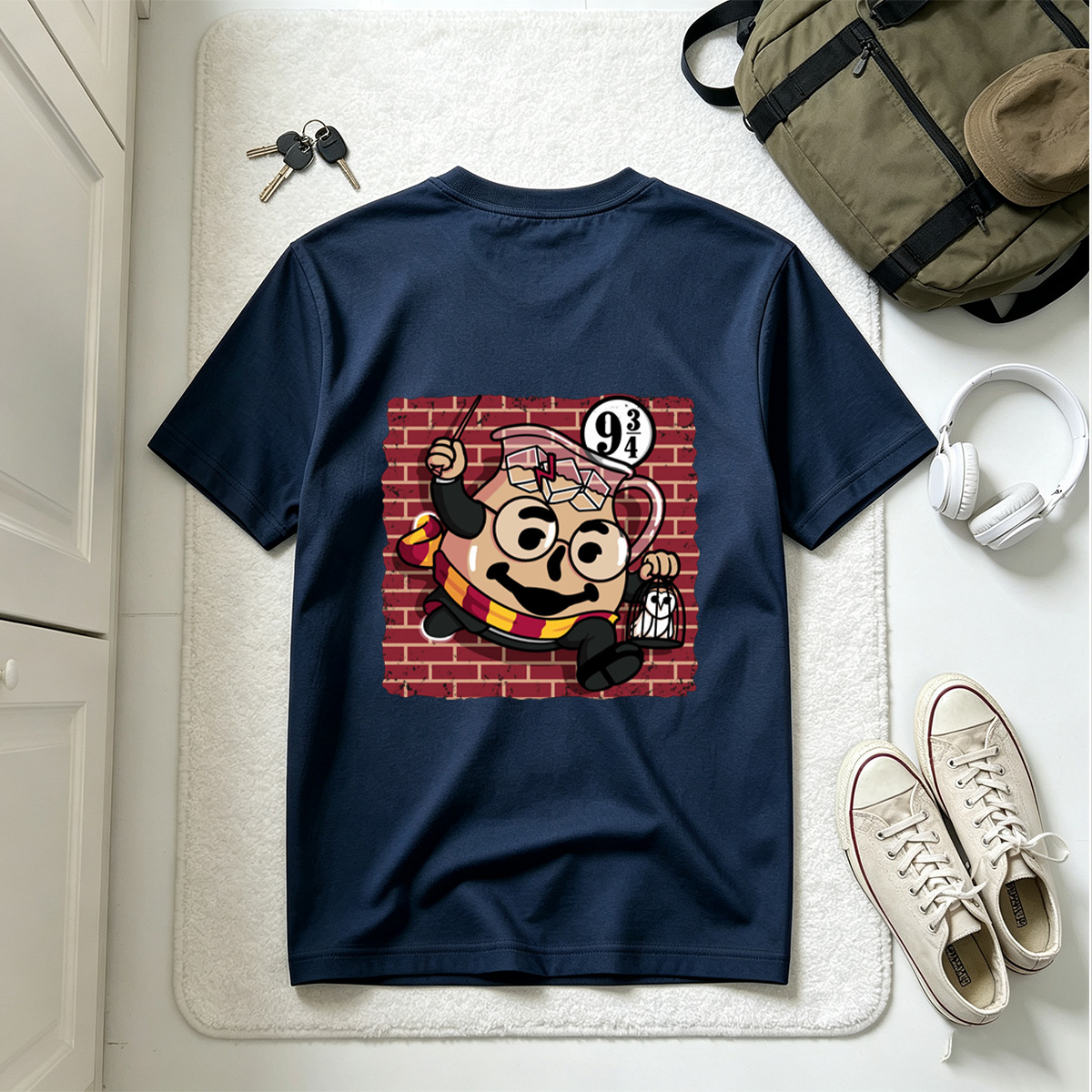 Harry Potter: Teapot Wizard at Platform 9? - Tee