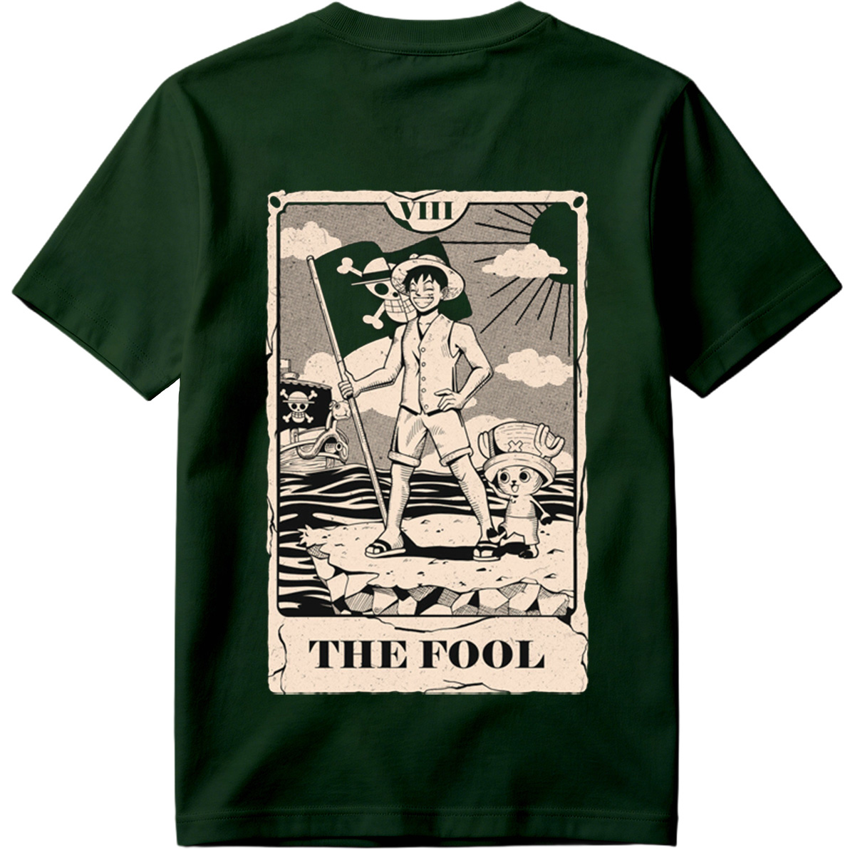 One Piece: Luffy and Chopper - The Fool - Tee
