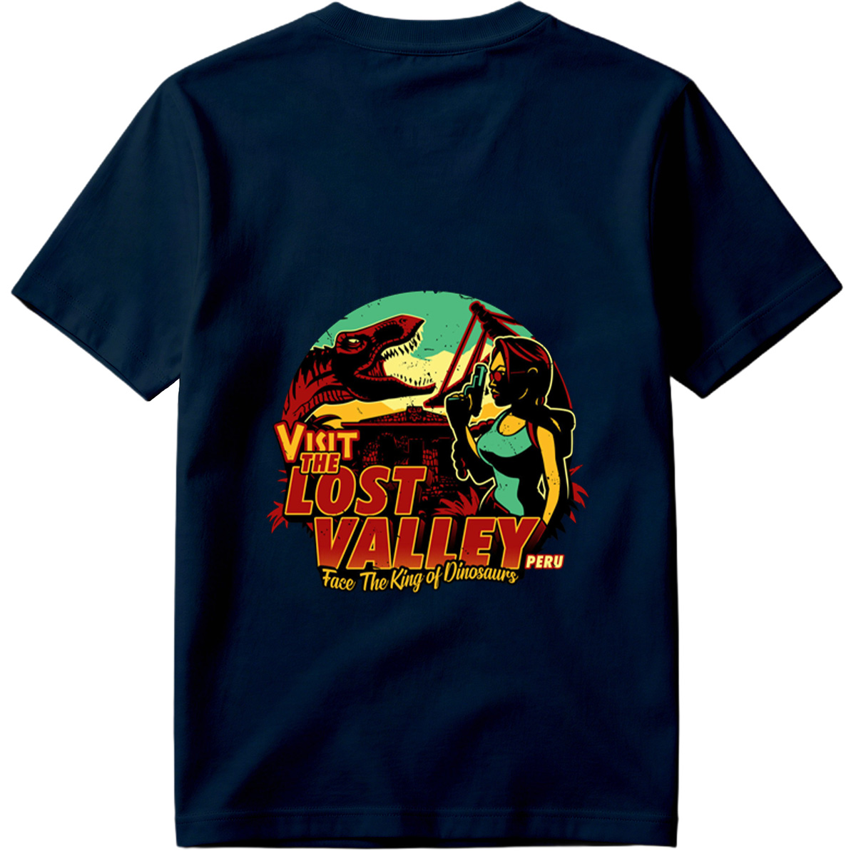 Visit the Lost Valley: Face the King of Dinosaurs - Tee