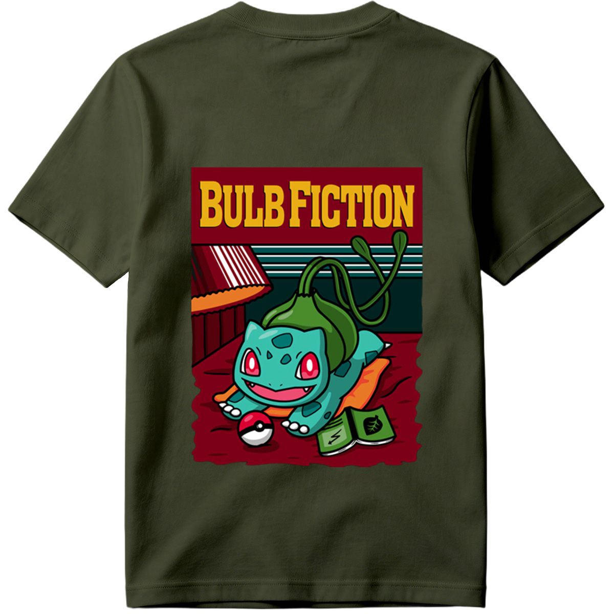 Bulbasaur in Bulb Fiction: A Pokémon Parody - Tee