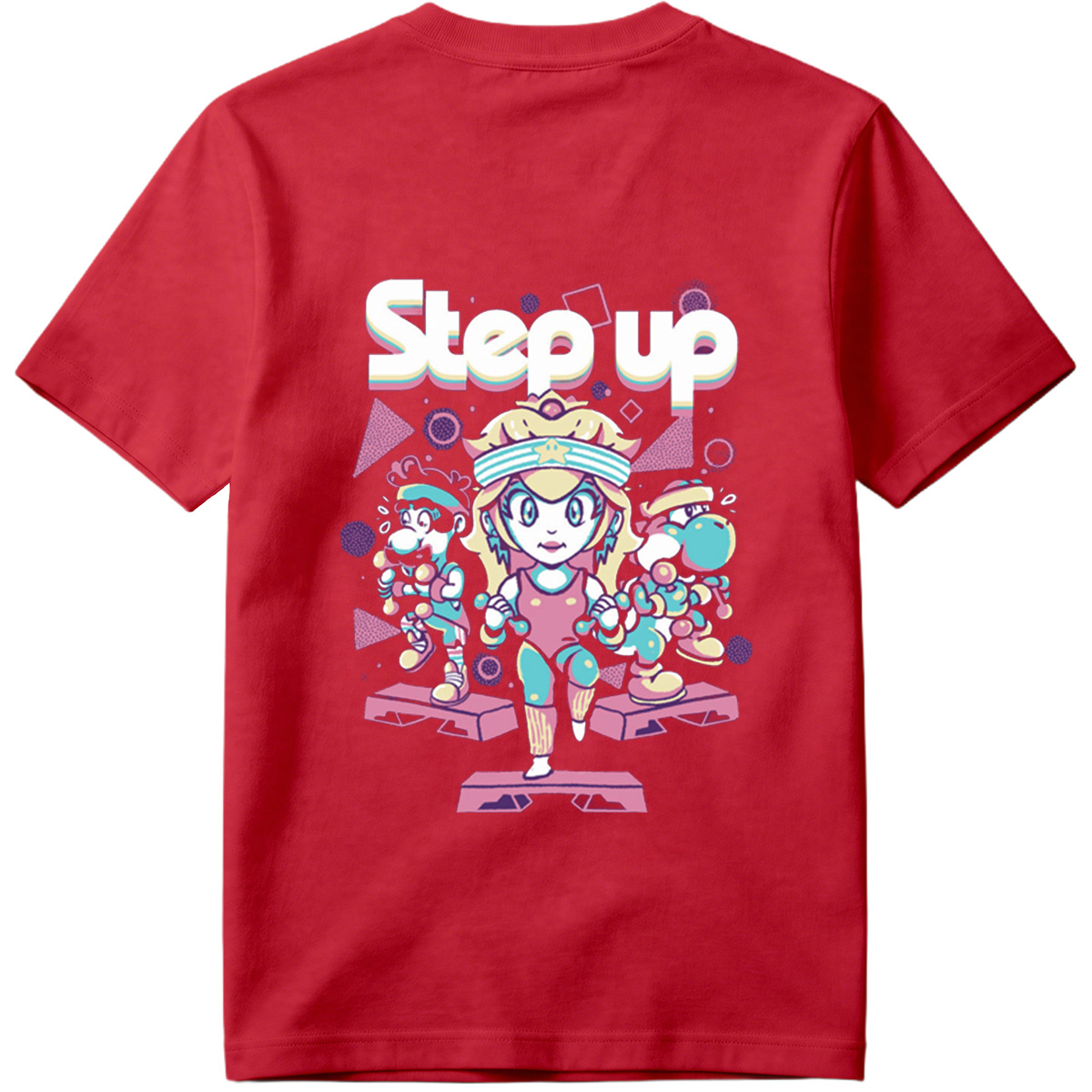 Step Up: Princess Peach, Mario, and Yoshi in Sync - Tee