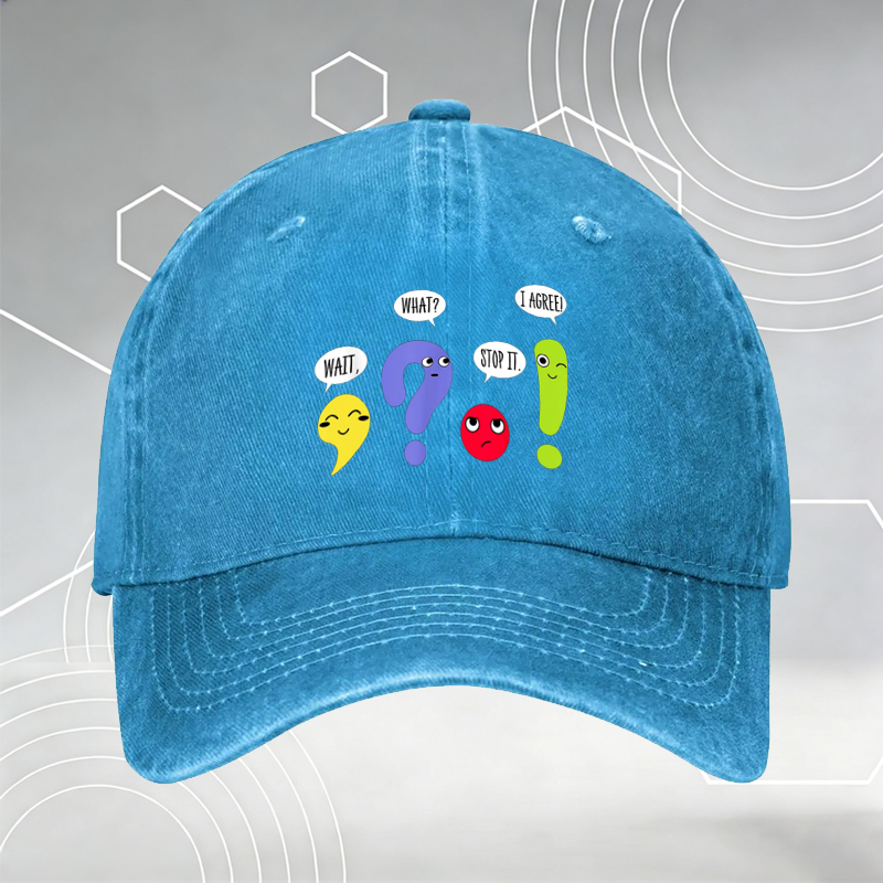 New Baseball Cap with Christmas Tooth Tree Print and 
