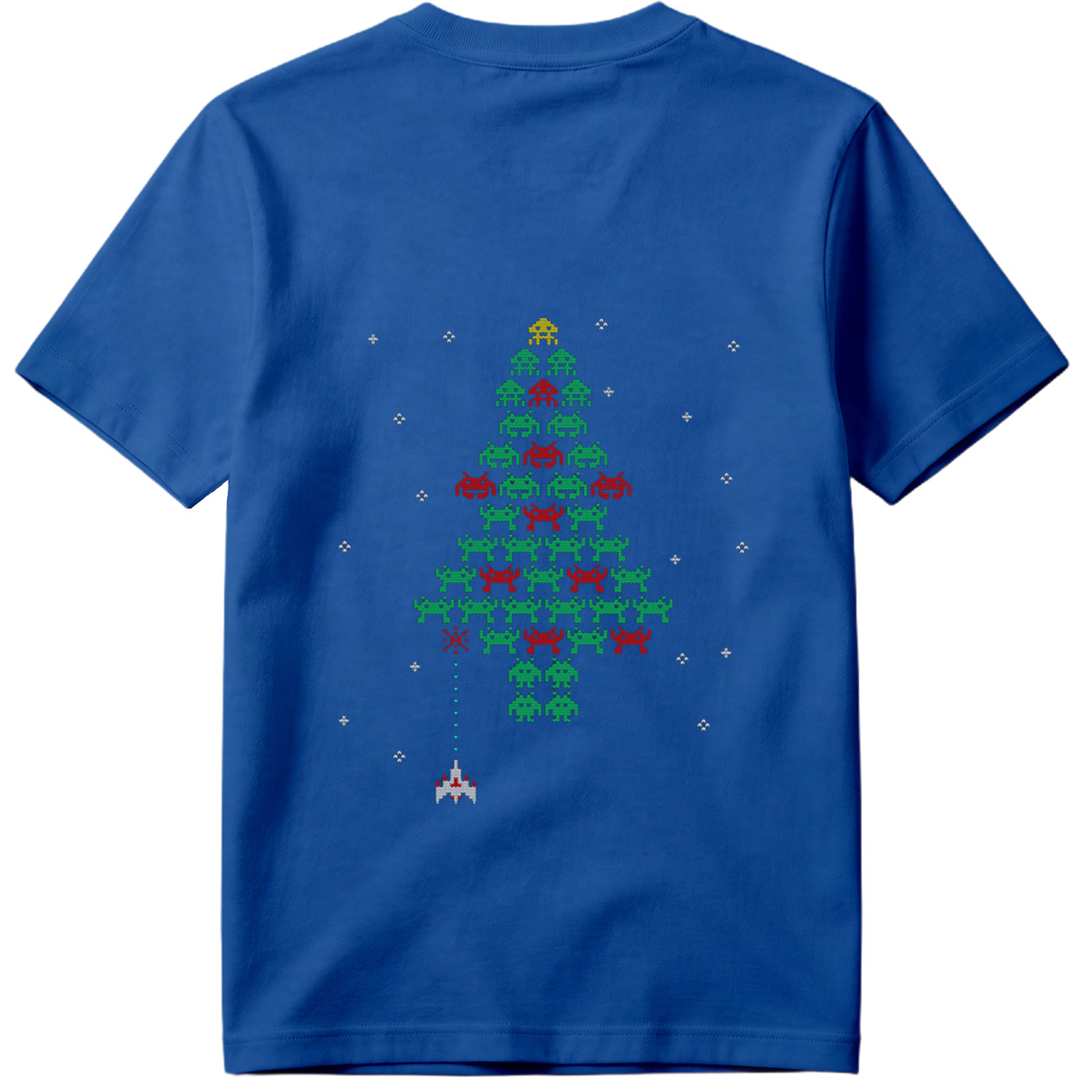 Space Invaders Christmas Tree - Tee