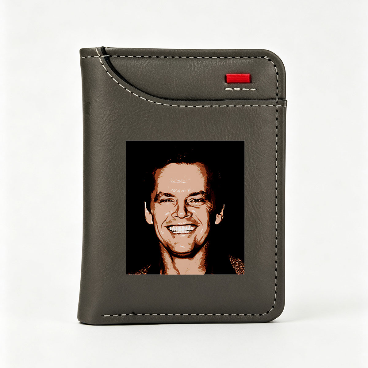 John Travolta Smiling Portrait - Vertical Style Wallet
