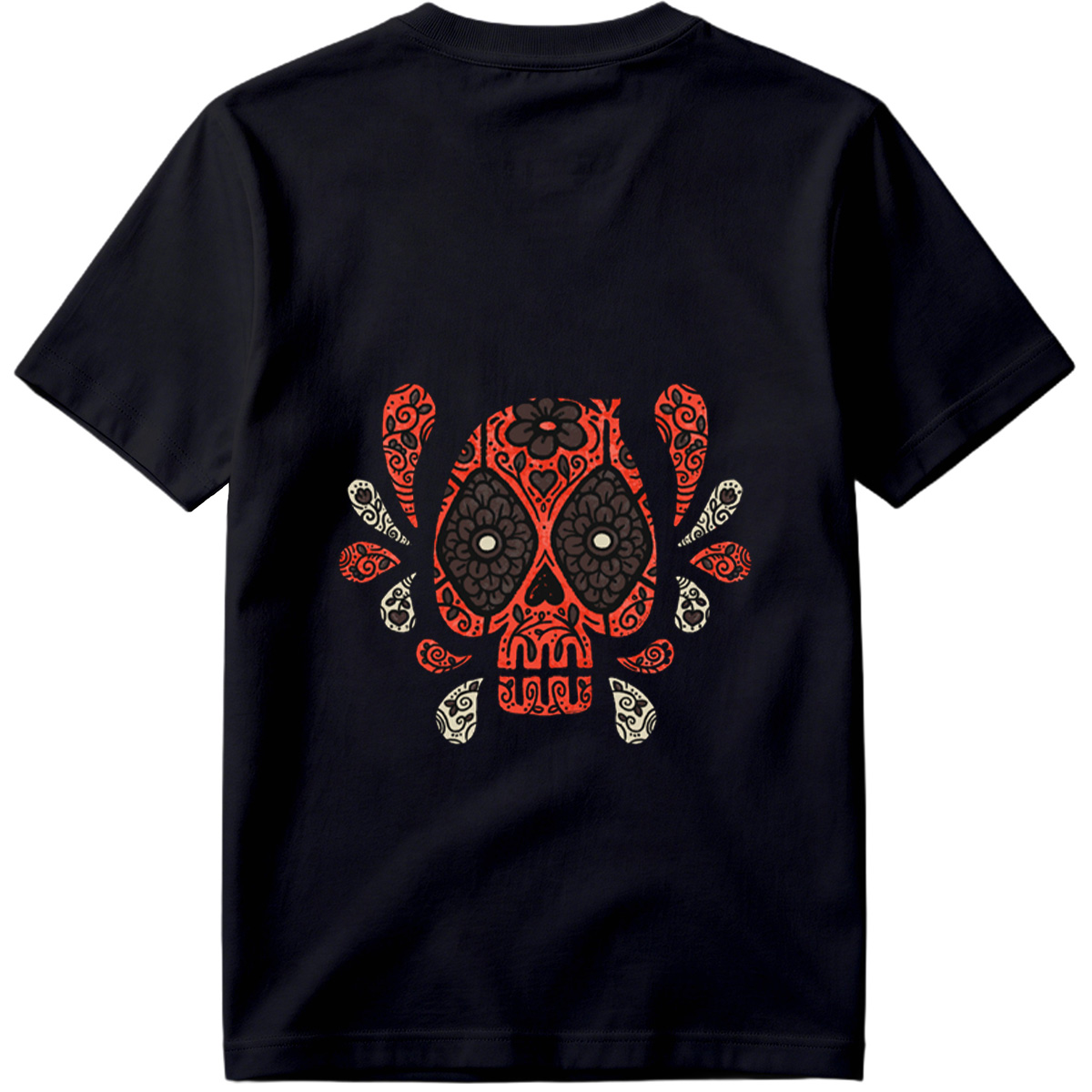 Day of the Dead Sugar Skull Design - Tee