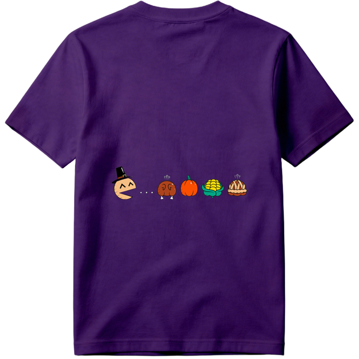 Pac-Man Thanksgiving Feast - Tee
