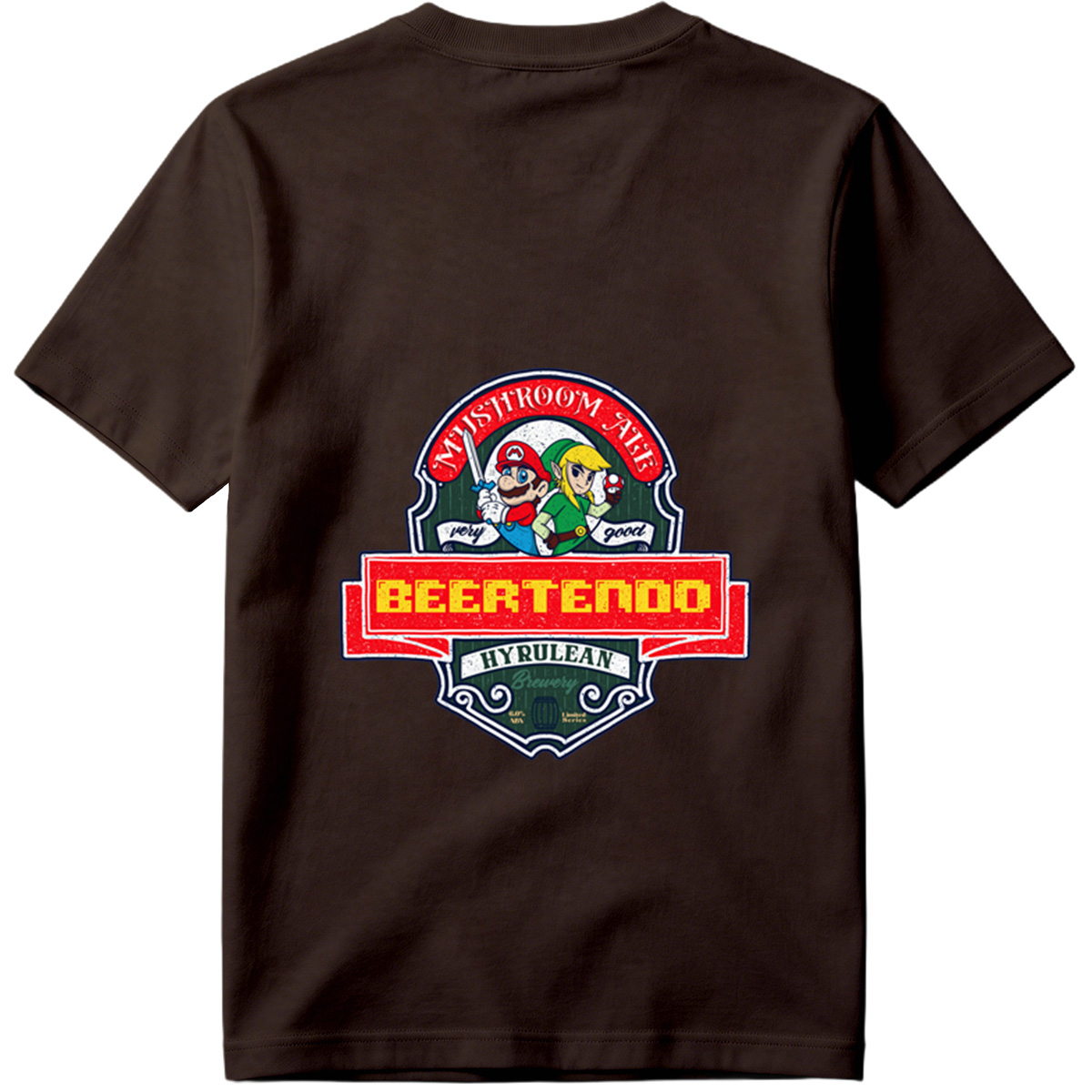 Beertendo: Mario & Link Mushroom Ale - Tee