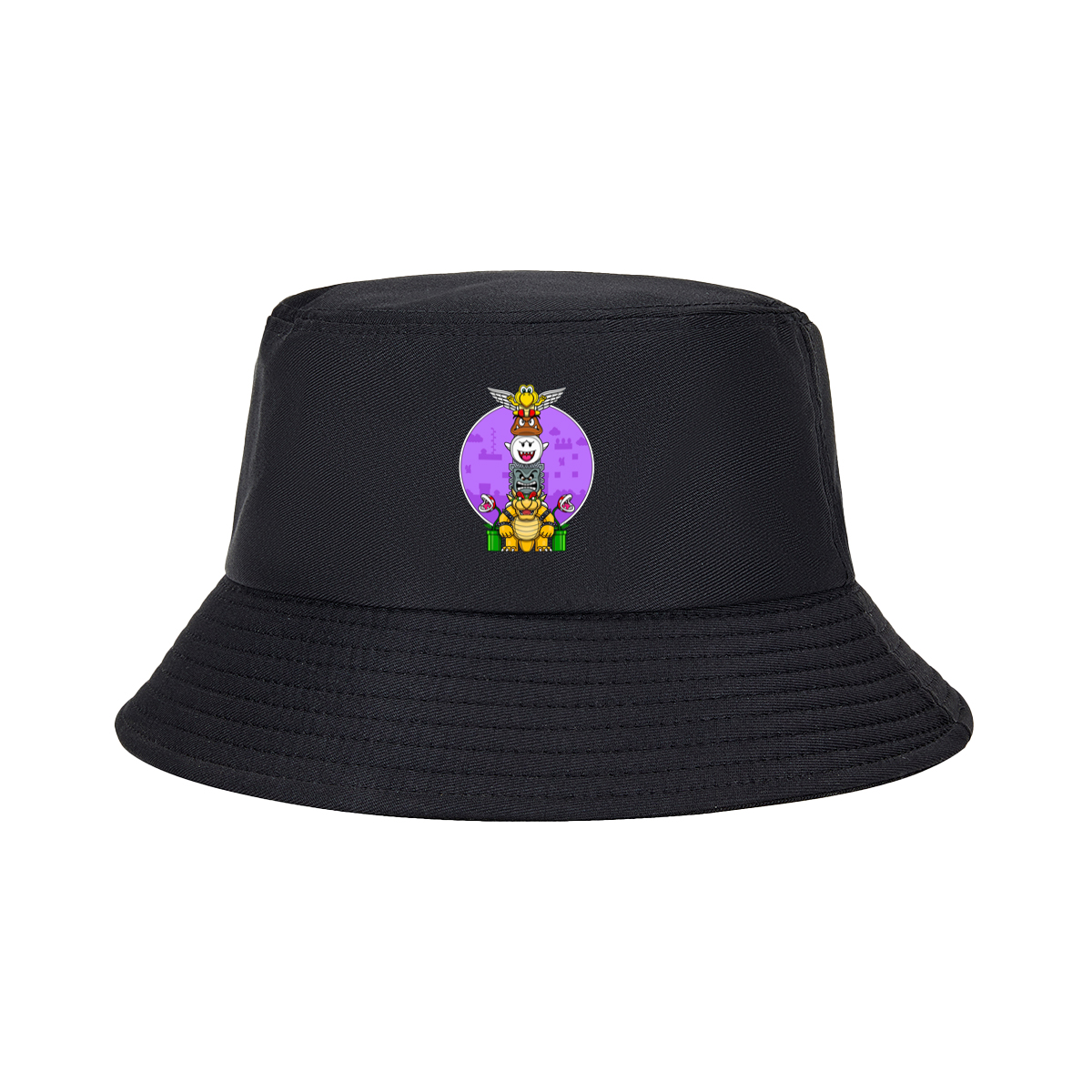 Super Mario - Bowser, Koopalings, and Enemies Stack - Fisherman's Hat