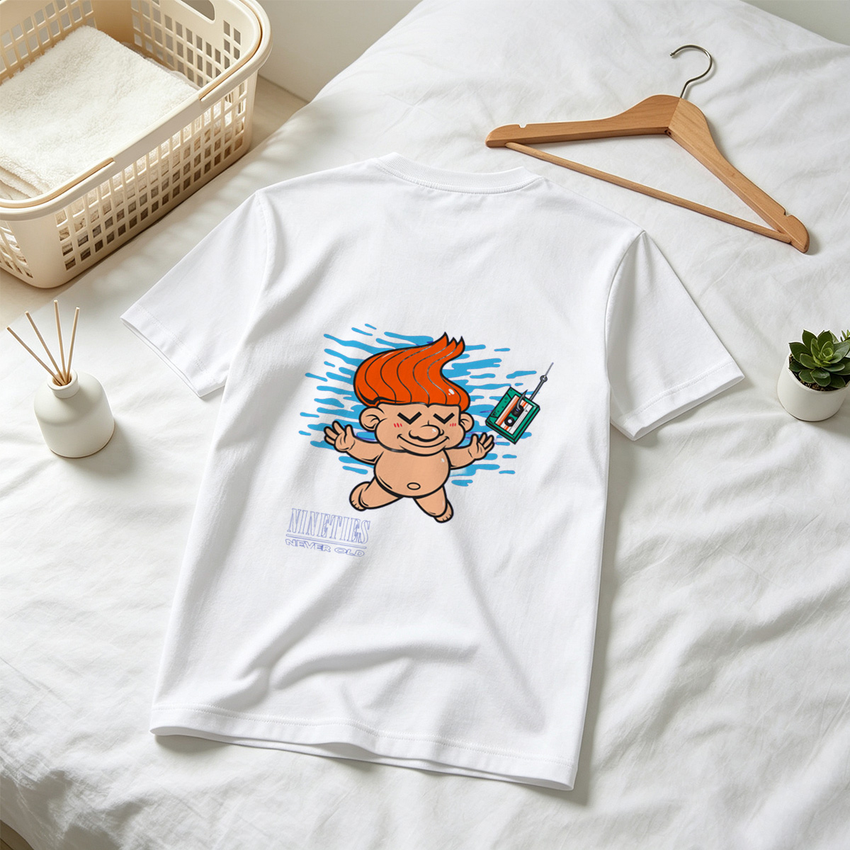 Nineties Baby with Cassette Tape - Tee
