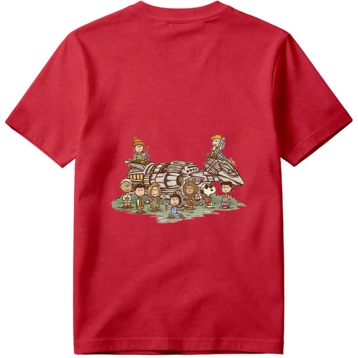 Peanuts Characters Meet Star Wars: A Galactic Adventure - Tee