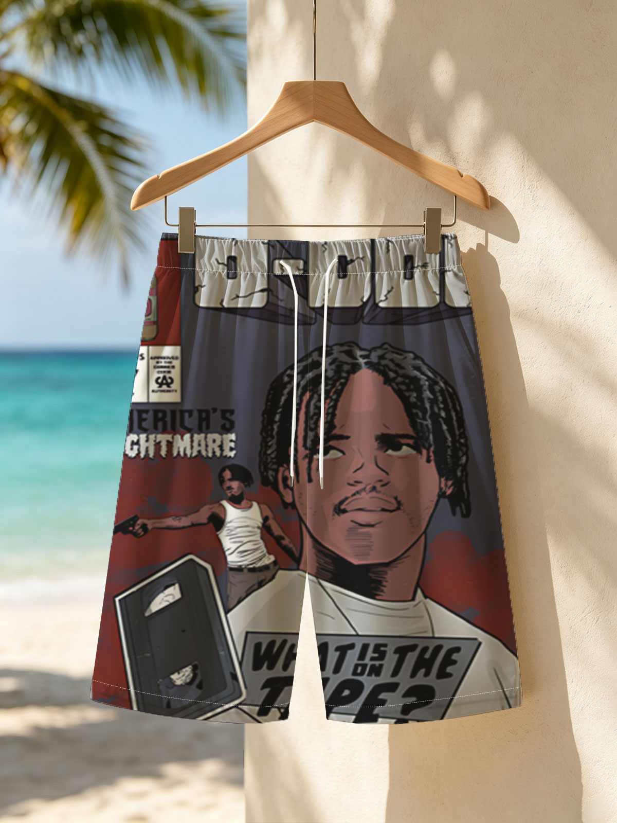 O-Dog: America's Nightmare - What Is on the Tape? -  Beach shorts