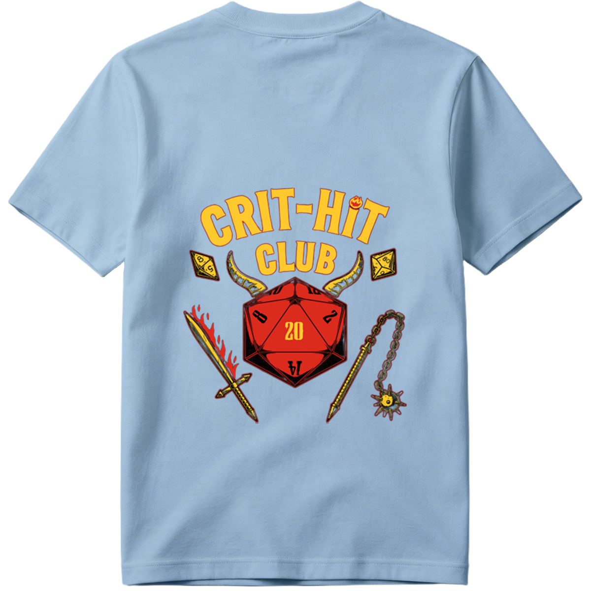 Crit-Hit Club: D&D Dice & Fantasy Gear - Tee