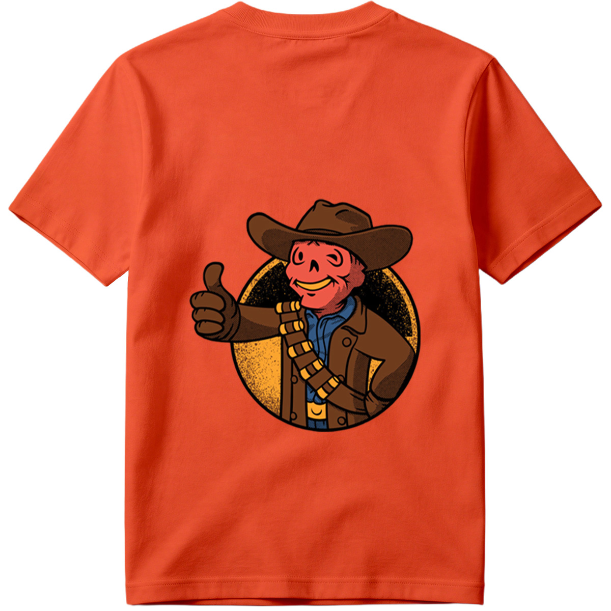 Cowboy Skeleton Thumbs Up - Tee