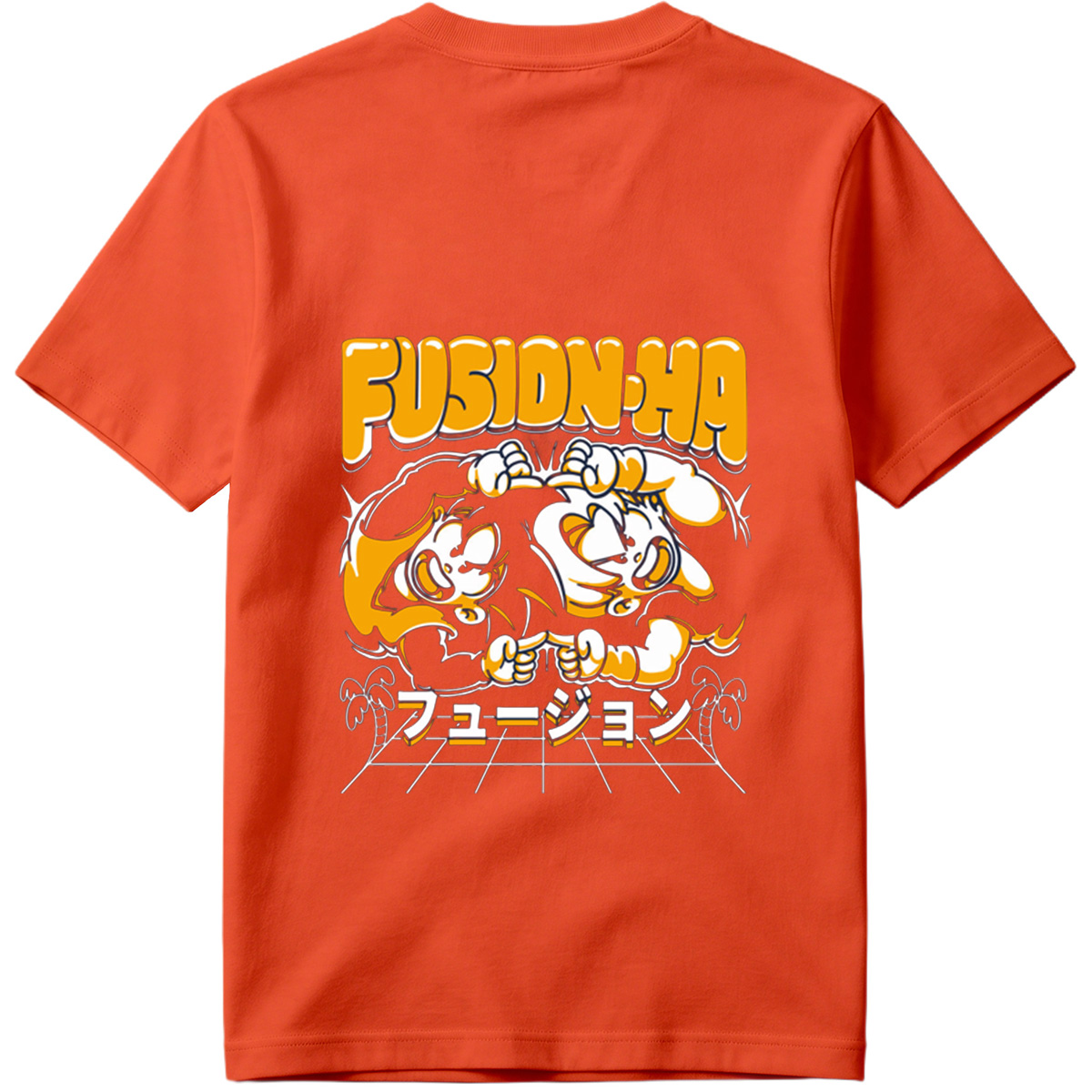 Fusion-Ha: Looney Tunes Characters Fusion Design - Tee