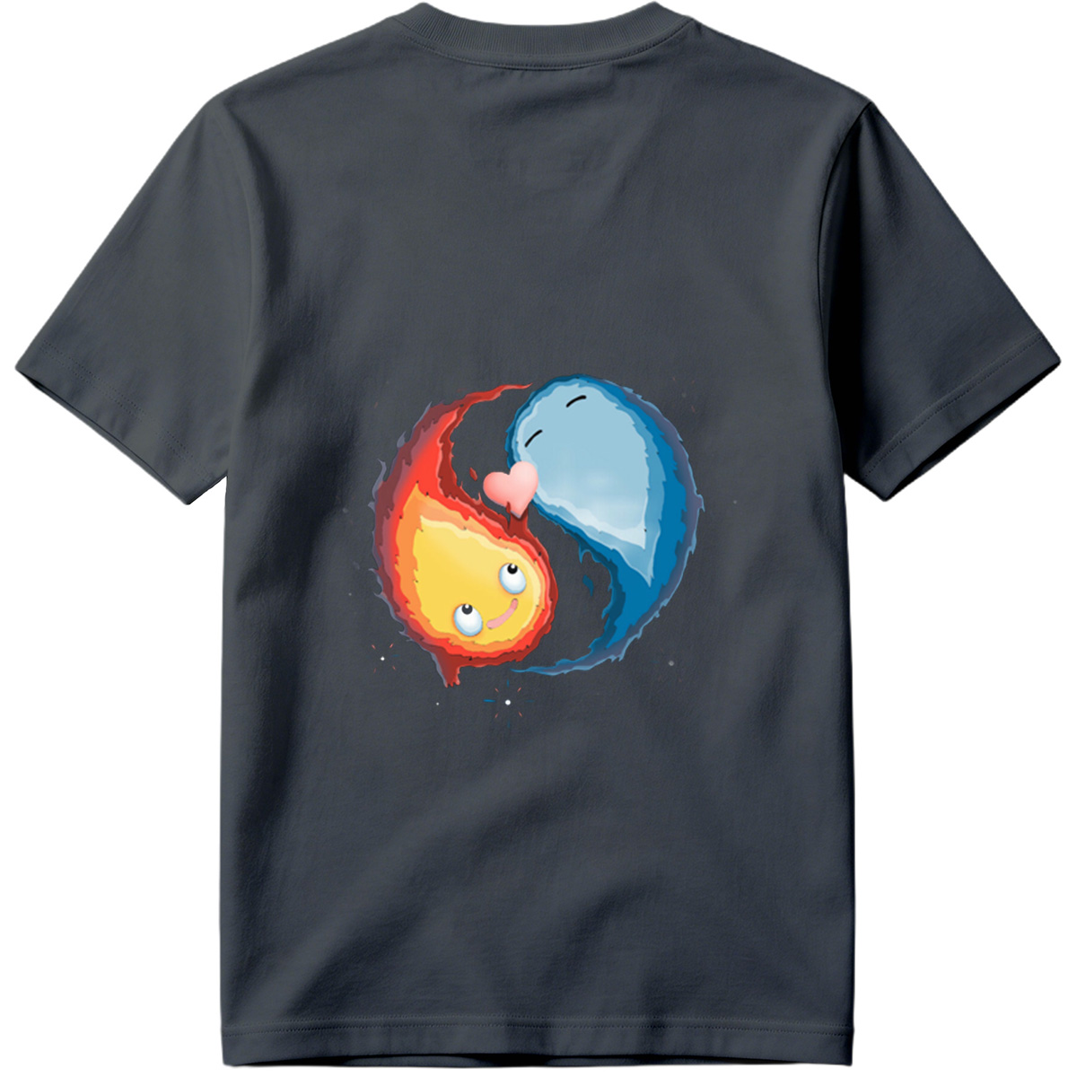 Fire and Ice: A Cosmic Yin Yang - Tee