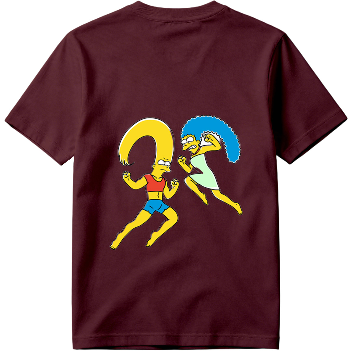 The Simpsons: Marge and Homer Running - Tee