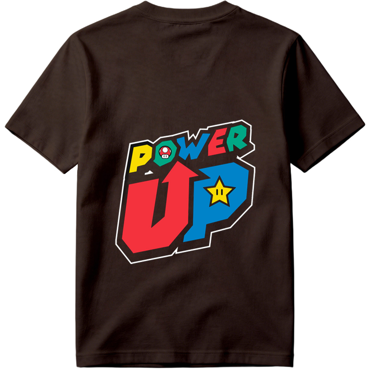 Power Up - Mario & Star - Tee