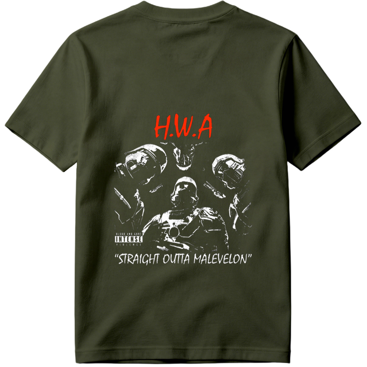 H.W.A: Straight Outta Malevelon – Intense Violence in the Galaxy - Tee