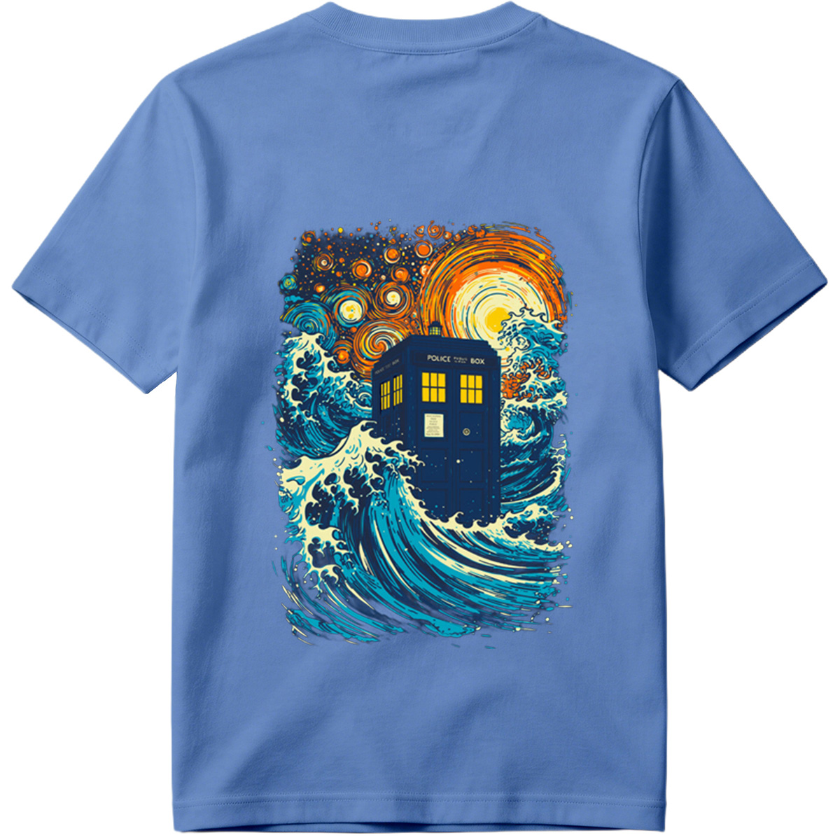 TARDIS in Stormy Seas - Tee