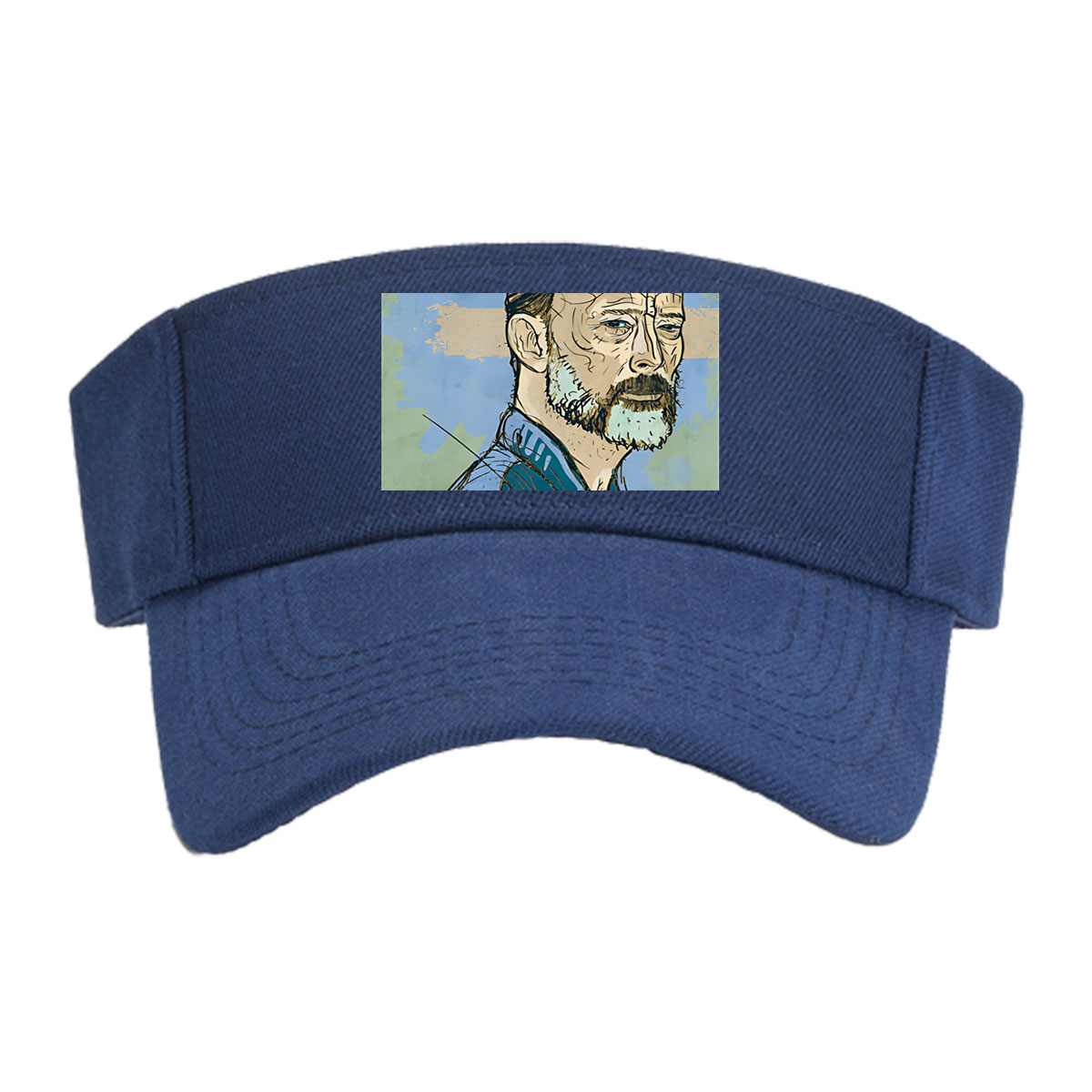 Tilda Swinton as a Wise Elder in a Fantasy Portrait -  Visor cap