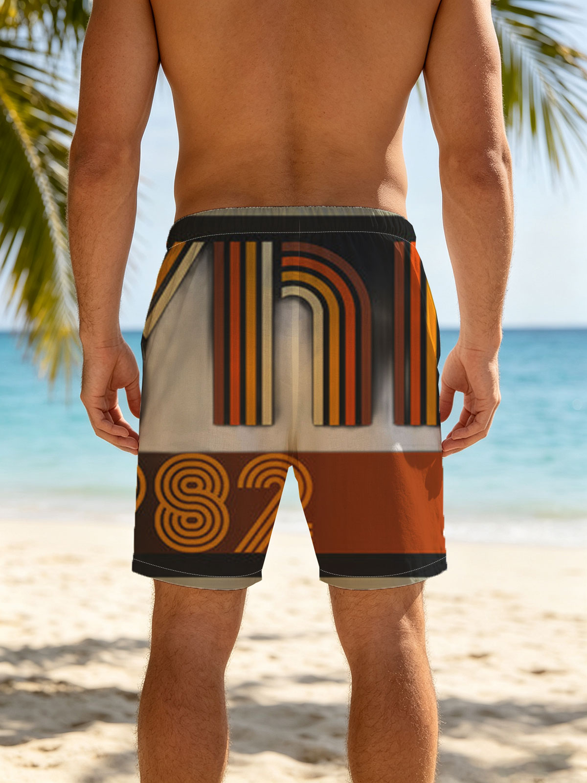 Flynn's Arcade Since 1982 - Tron Inspired Logo -  Beach shorts