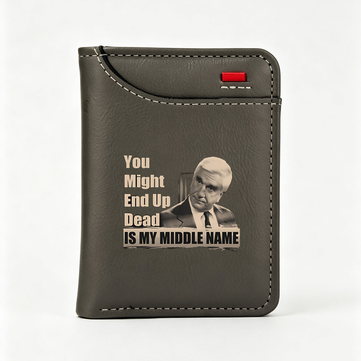 You Might End Up Dead Is My Middle Name - Lex Luthor - Vertical Style Wallet