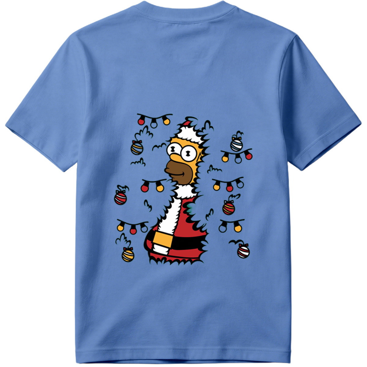 Simpsons Homer Christmas Tree - Tee