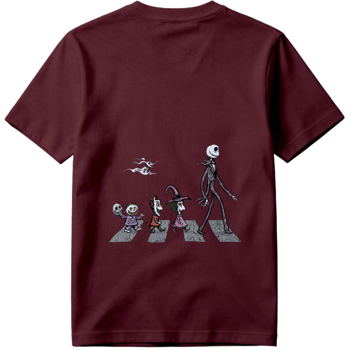 The Nightmares: Jack Skellington, Sally, Zero, and Friends Crossing the Street - Tee