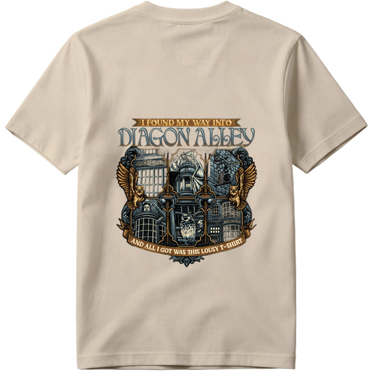 Harry Potter Diagon Alley T-Shirt Design - Tee