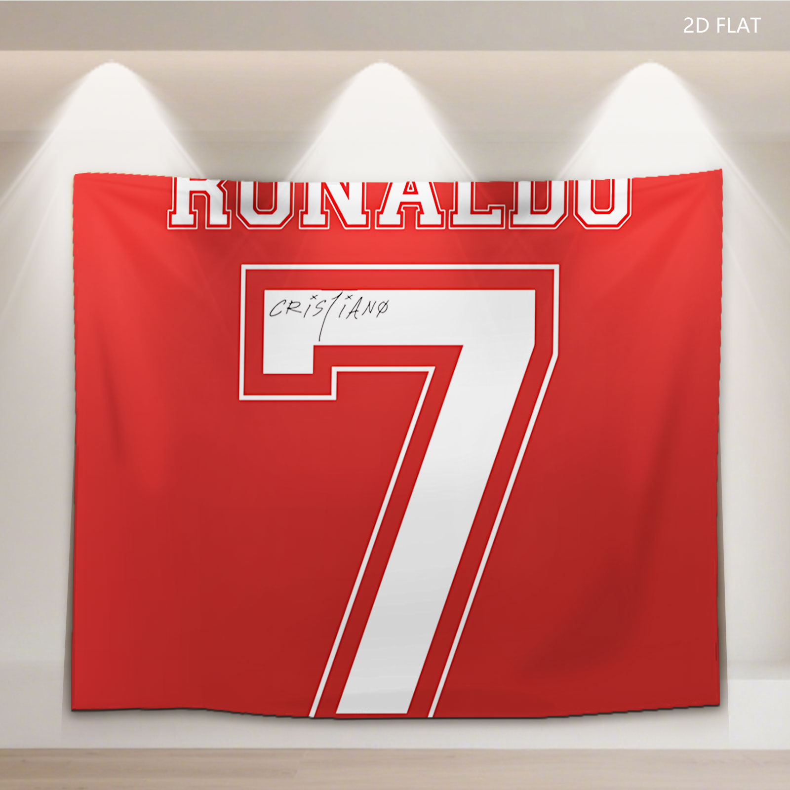 Ronaldo 7 - Cristiano Ronaldo Jersey Design - Tapestry