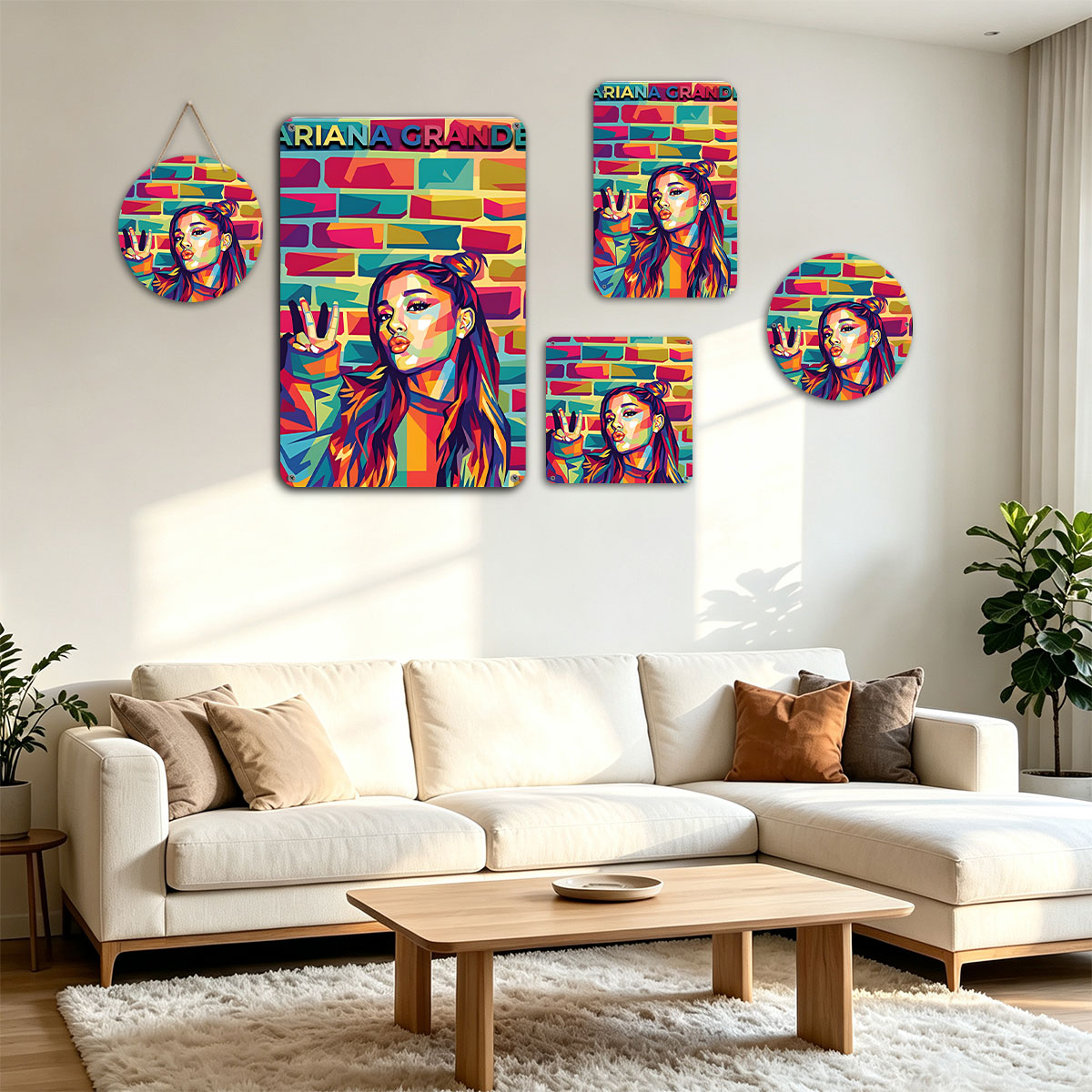 Ariana Grande Pop Art Portrait - painting