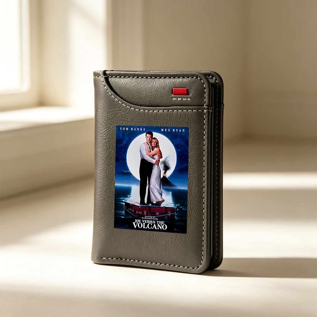 Joe Versus the Volcano: Tom Hanks and Meg Ryan in a Romantic Adventure Comedy - Vertical Style Wallet