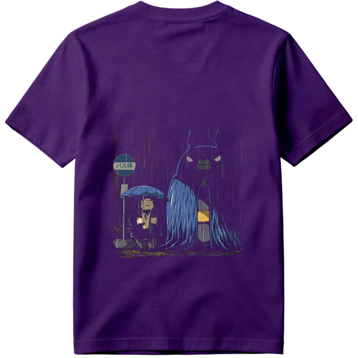 Batman and Alfred at the Bus Stop - Tee