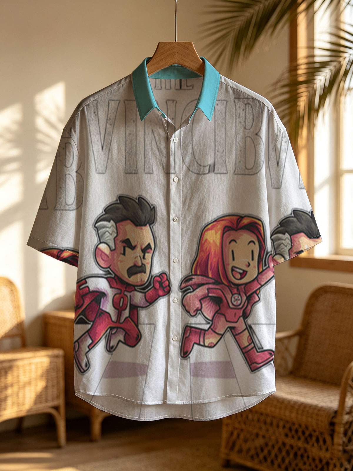 The Invincible: Four Heroes Running Across a Zebra Crossing -  Shirt