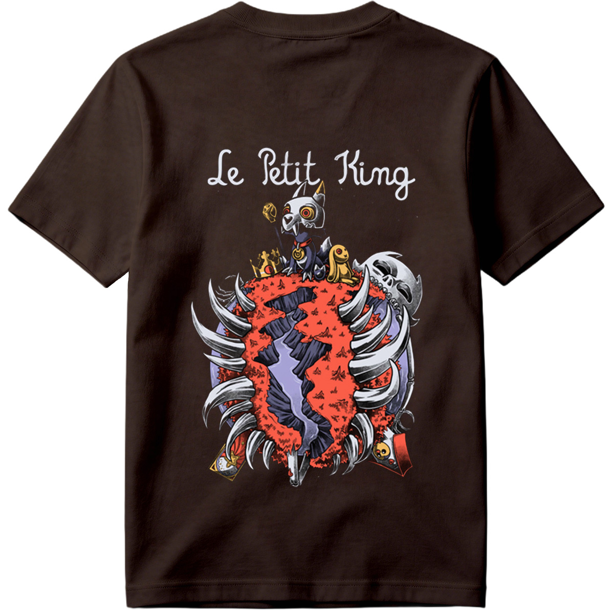 Le Petit King: The Skeletal Cat King and His Kingdom - Tee
