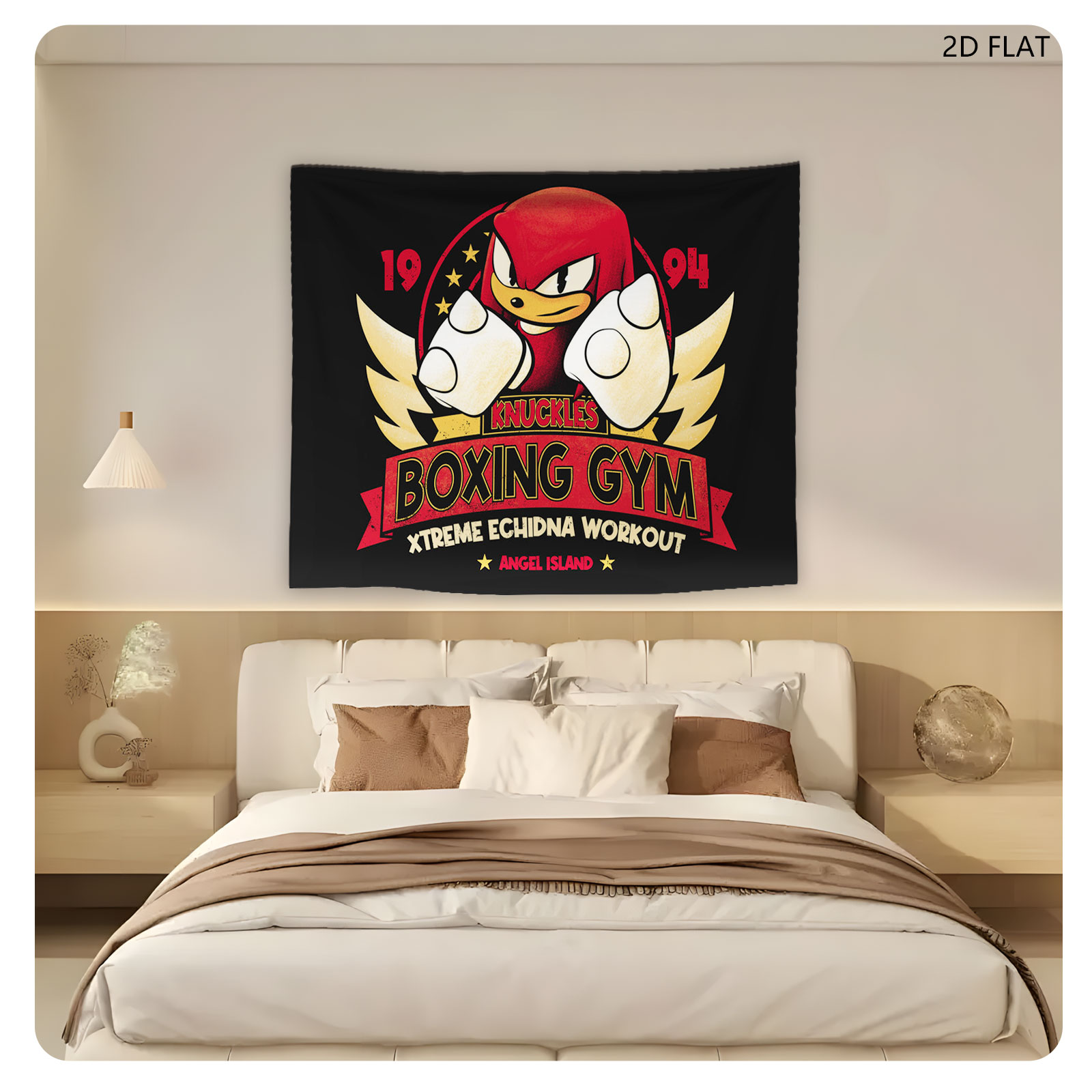 Knuckles Boxing Gym: Xtreme Echidna Workout, Angel Island - Tapestry