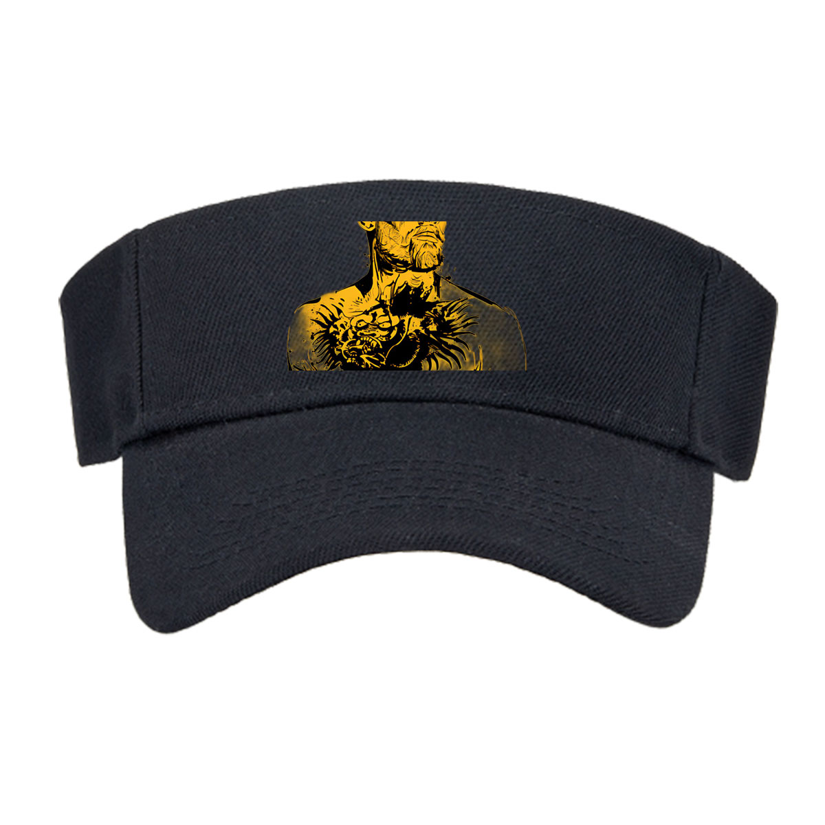 Conor McGregor: MMA Fighter Portrait with Dragon Tattoo -  Visor cap
