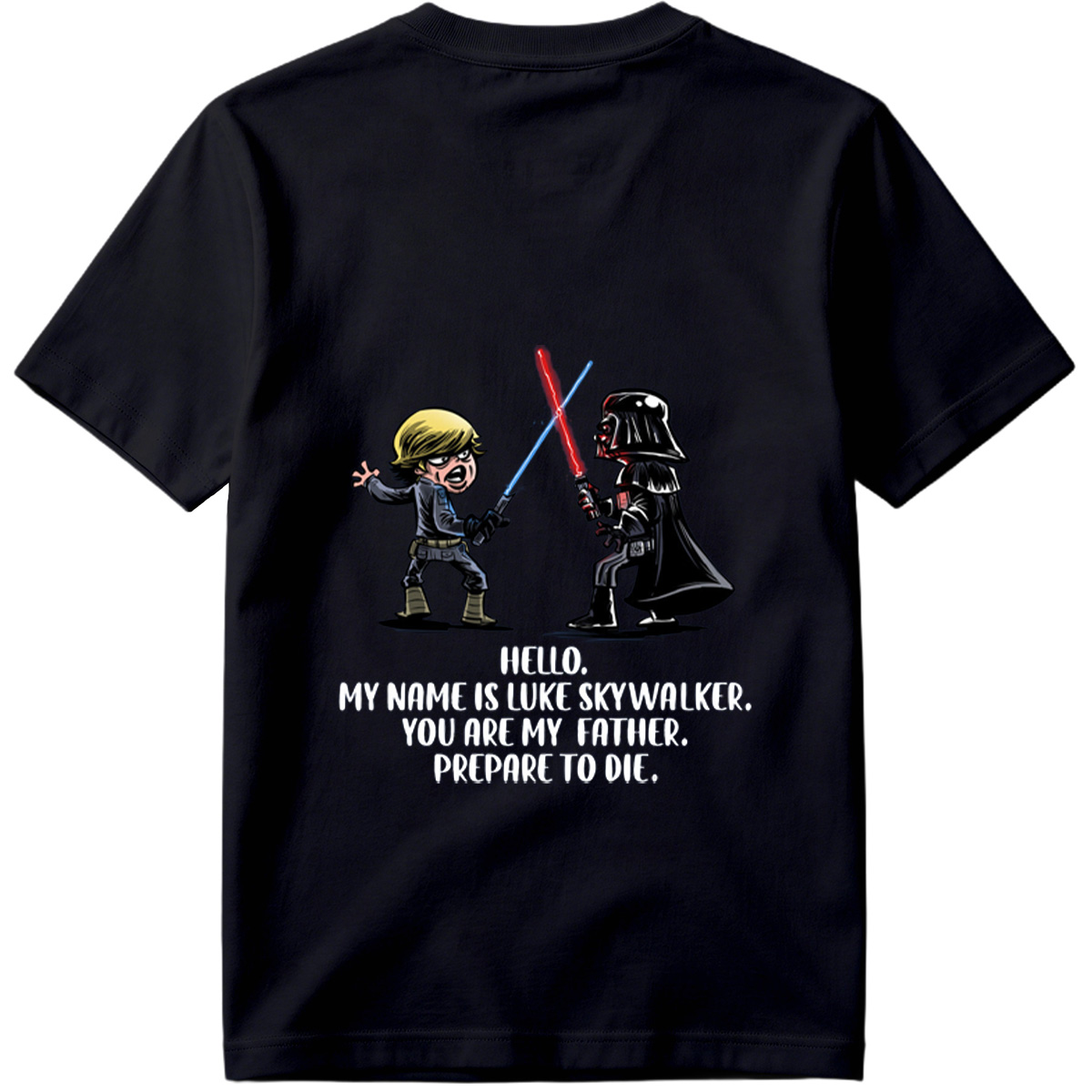 Star Wars: Luke Skywalker vs Darth Vader - Tee
