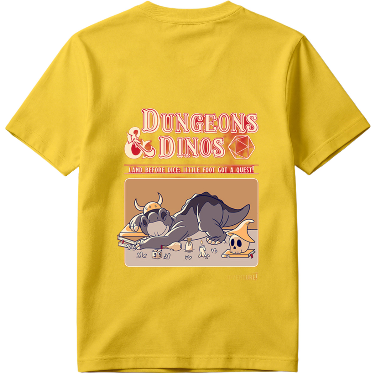 Dungeons & Dinos: Little Foot's Quest - Tee