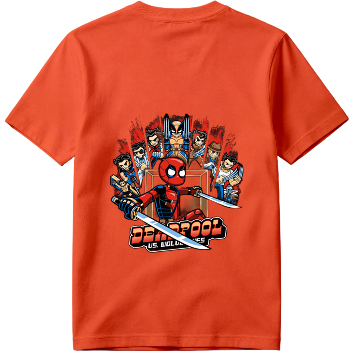 Deadpool vs. Wolverines - Tee