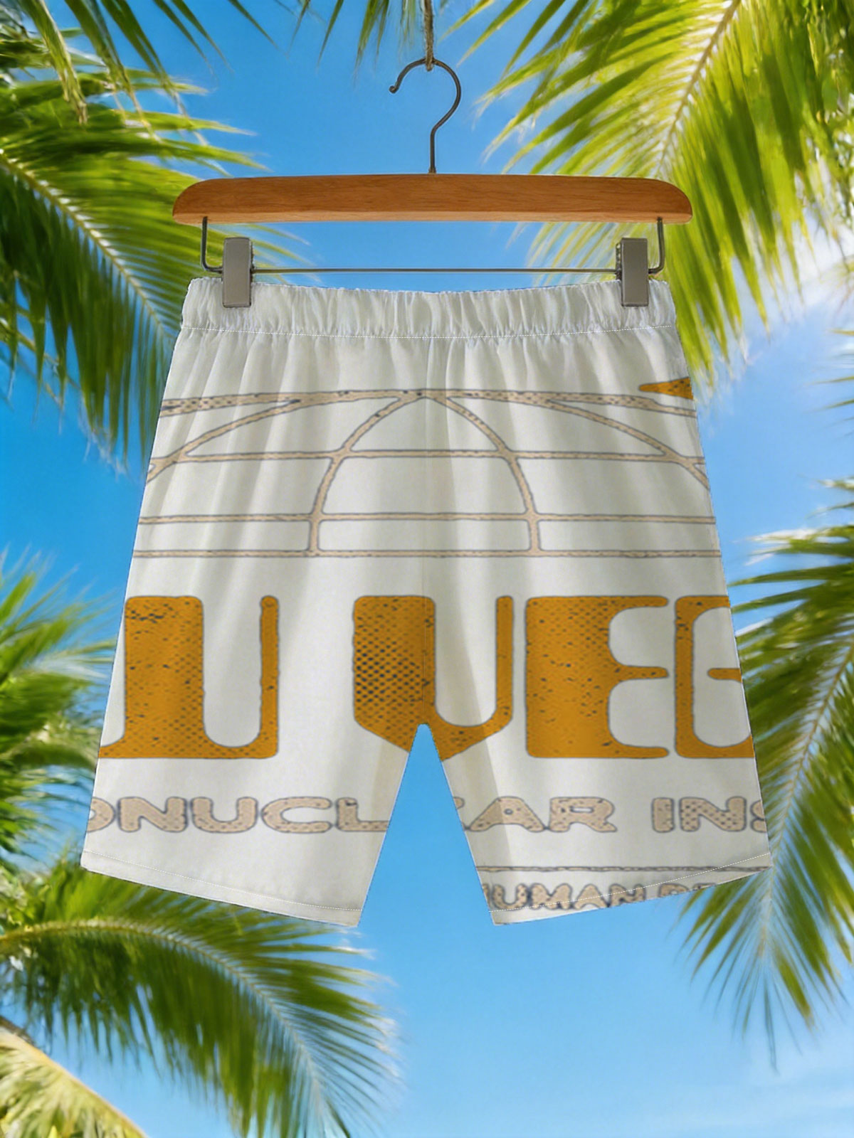 New Vegas Therm nuclear Institute Human Research Division -  Beach shorts
