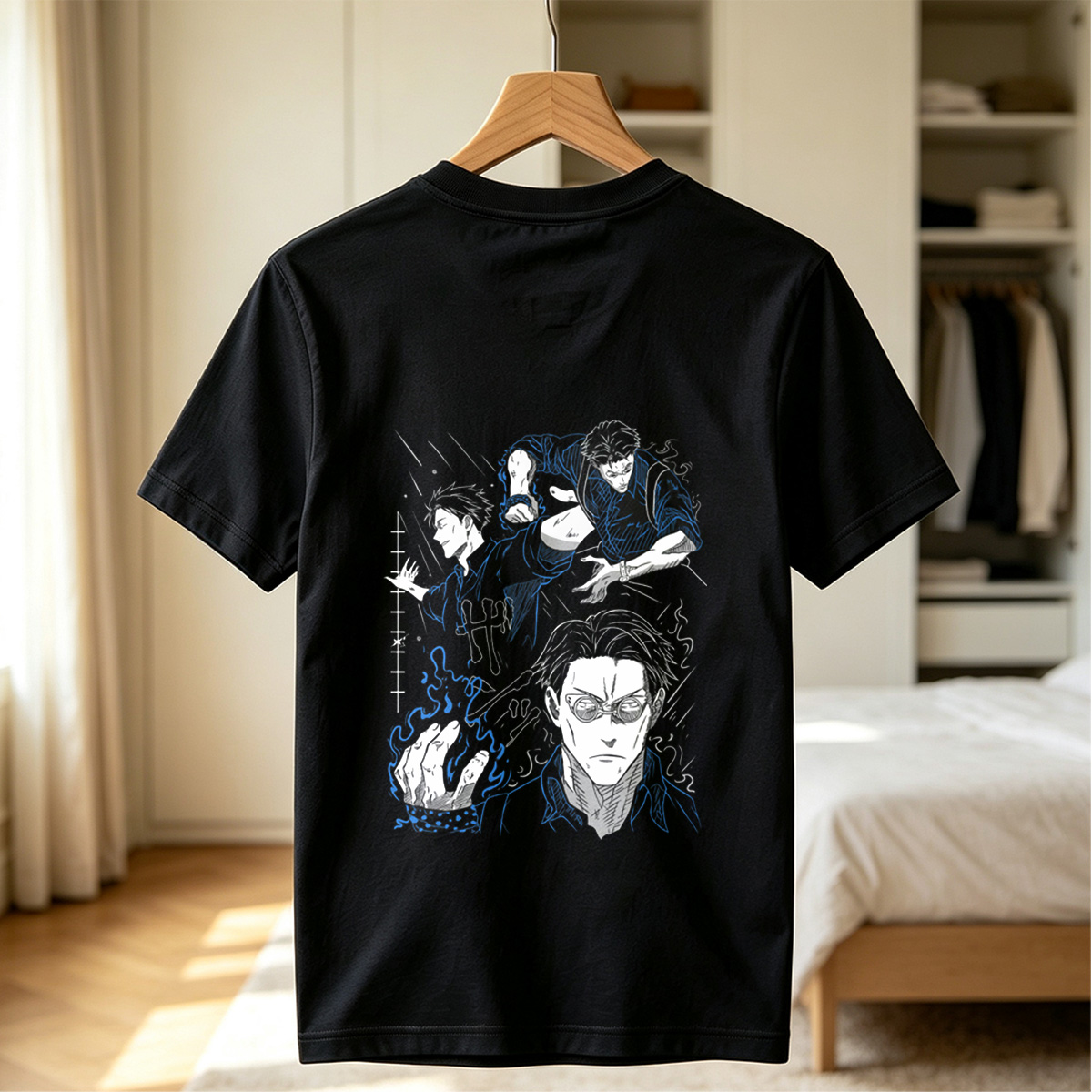 Jujutsu Kaisen: Sukuna, Megumi Fushiguro, and Satoru Gojo - Tee