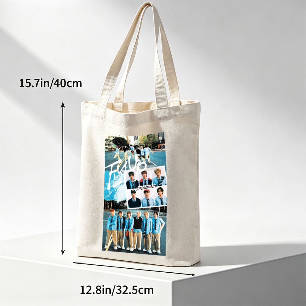 FUP Band in Urban Playground: Dynamic Group Portrait with Street Style and Individual Close-Ups - Canvas tote bags