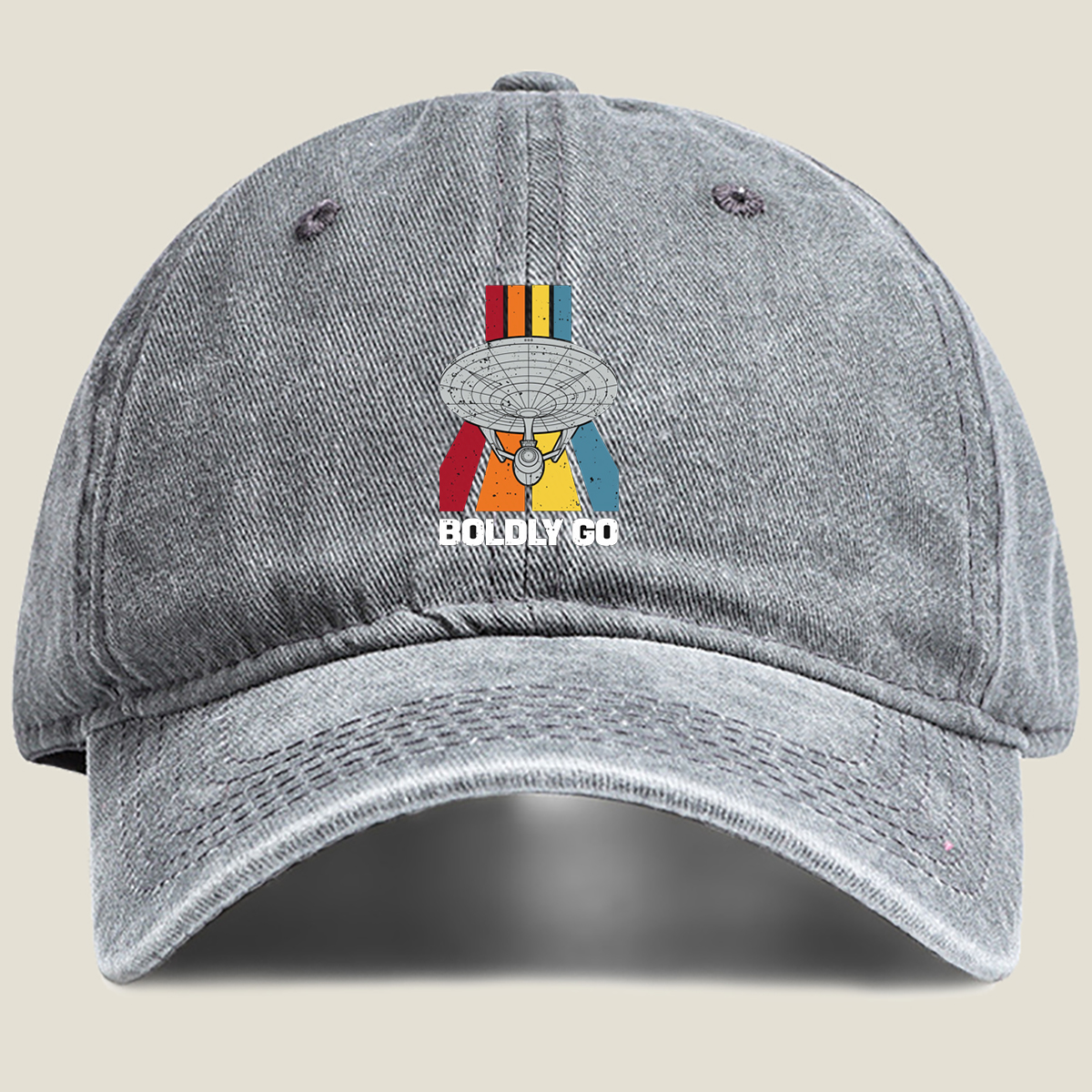 Star Trek: Boldly Go - Washed Denim - Baseball Cap