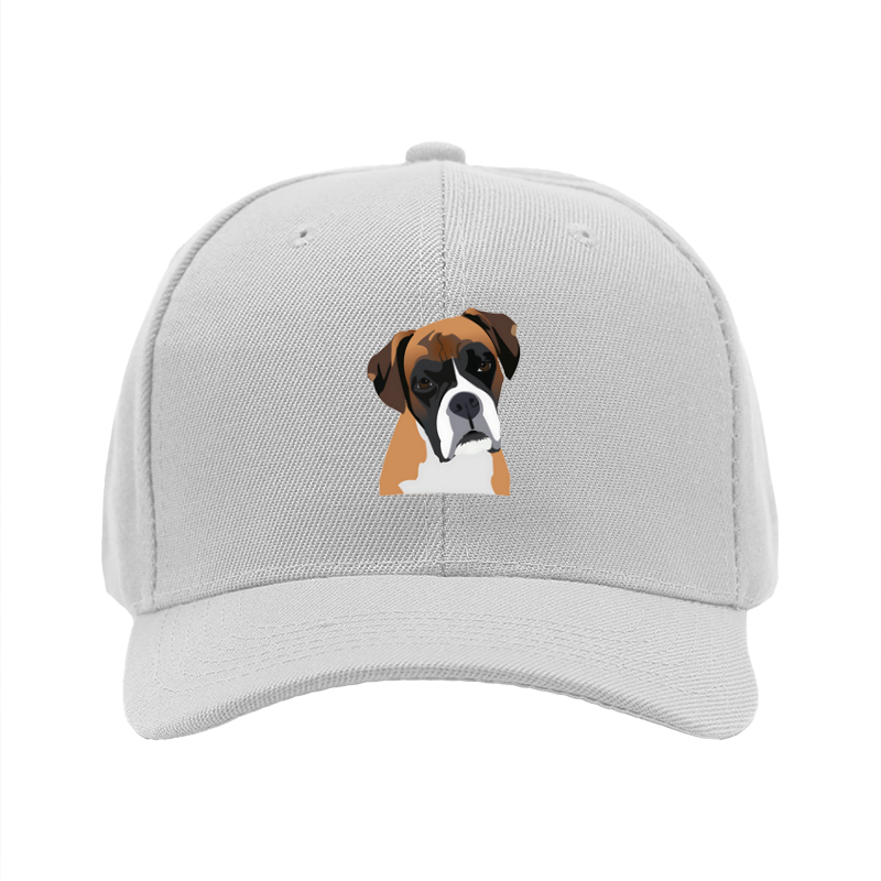 1pc New Baseball Cap Boxer Dog Print Unisex Adjustable Hat for Outdoor Activities and Casual Wear Adults and Teens Fashion Accessory