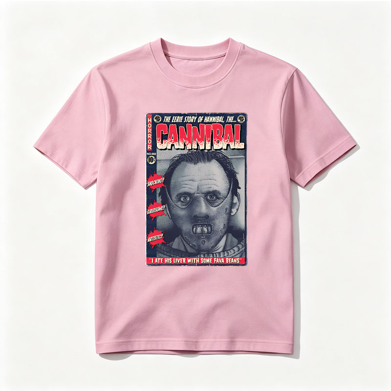 Hannibal Lecter Horror Comic Cover: 