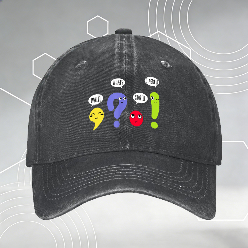 New Baseball Cap with Christmas Tooth Tree Print and 