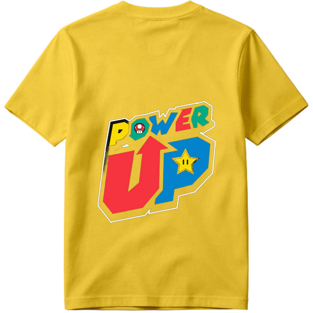 Power Up - Mario & Star - Tee
