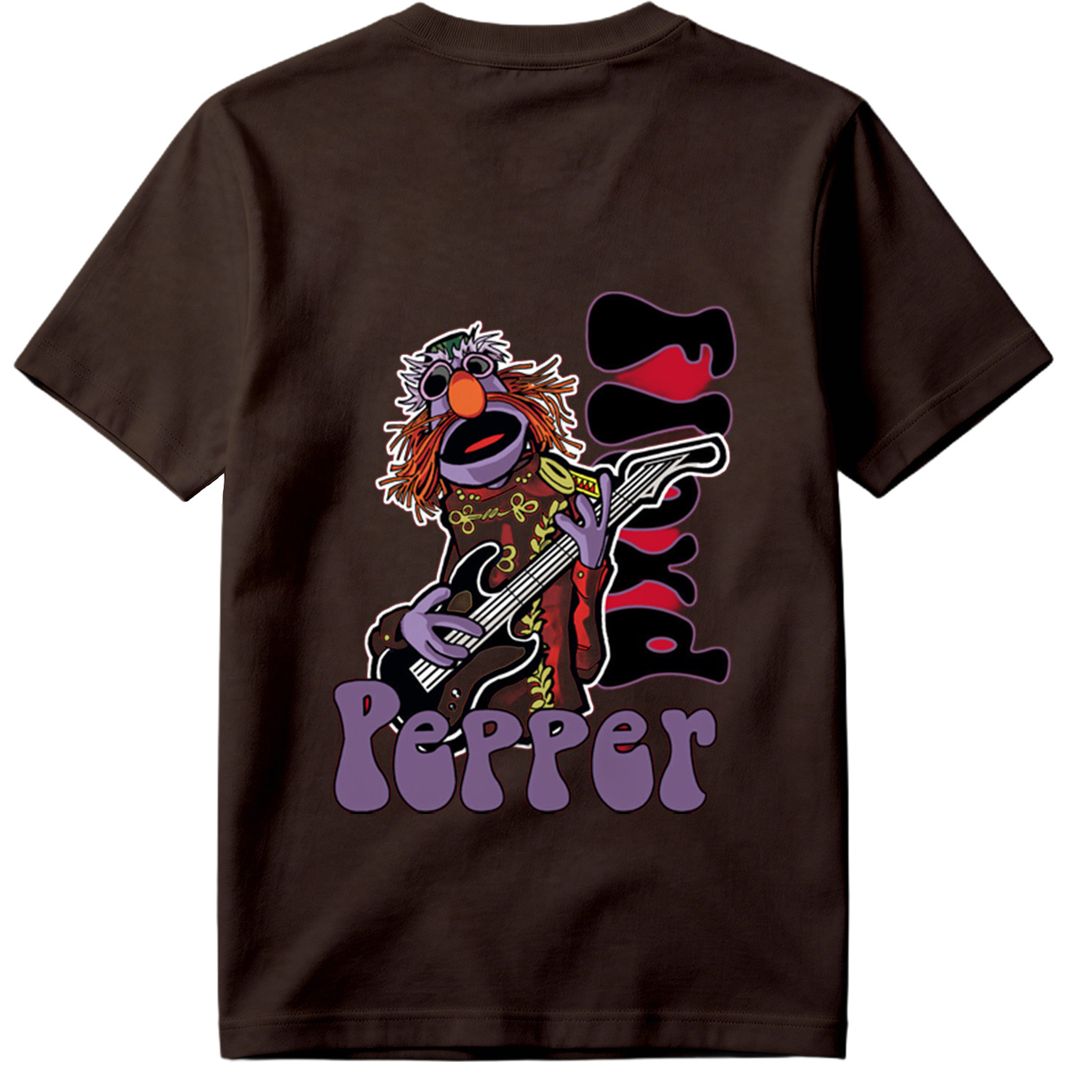Animal from The Muppets Playing Guitar with 