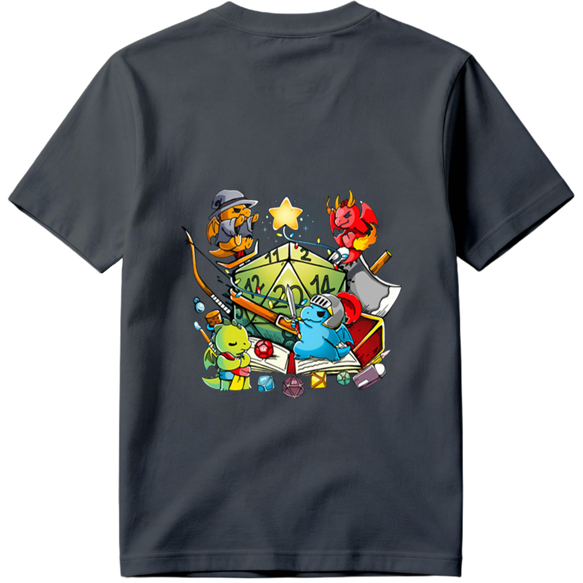 D&D: Dragon, Duck, and D20 Adventure - Tee